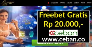 WarkopBet – Freebe Gratis Tanpa Deposit Rp 20.000