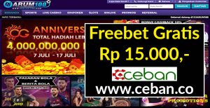 Djarum188 – Freebet Gratis Tanpa Deposit Rp 15.000