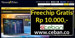 KenariPoker – Freechip Gratis Tanpa Deposit Rp 10.000