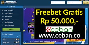 RamaTogel – Freebet Gratis Tanpa Deposit Rp 50.000