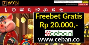 7Wyn – Freebet Gratis Tanpa Deposit Rp 20.000