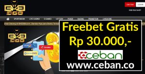 BKBet368 – Freebet Gratis Tanpa Deposit Rp 30.000