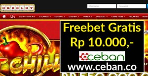 OkeSlot – Freebet Gratis Rp 10.000 Tanpa Deposit