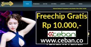 TexasPoker2 – Freechip Gratis Tanpa Deposit Rp 10.000 Gak Pakai Ribet