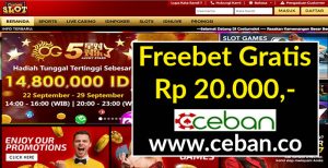 CustomSlot123 – Freebet Gratis Tanpa Deposit Rp 20.000