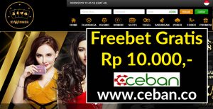 IDWinner – Freebet Gratis Tanpa Deposit Rp 10.000