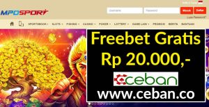 MPOSports – Freebet Gratis Tanpa Deposit Rp 20.000