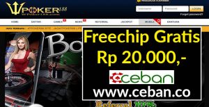 WPoker188 – Freechip Gratis Tanpa DepositRp 20.000