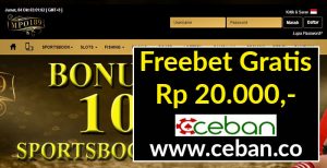 MPO189 – FREEBET GRATIS TANPA DEPOSIT RP 20.000