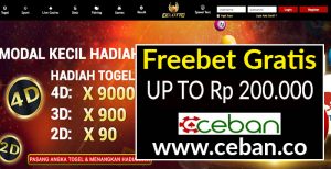 EELOTTO – Freebet Togel Hingga Rp 200.000 Tanpa Deposit