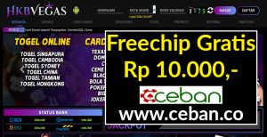 HKBVegas – Freebet Gratis Tanpa Deposit Rp 10.000