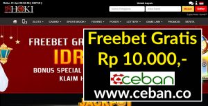 18HOKI – FREEBET GRATIS TANPA DEPOSIT RP 10.000