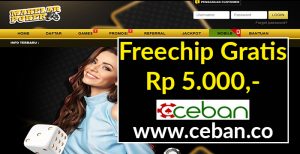 MAKELARPOKER – FREECHIP GRTIS TANPA DEPOSIT RP 5.000