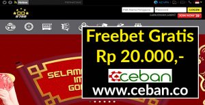 QQ8788 – FREEBET GRATIS TANPA DEPOSIT RP 20.000