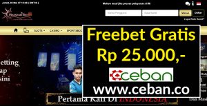 MATAHARIBET88 – FREEBET GRATIS TANPA DEPOSIT RP 25.000