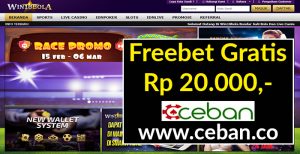 WIN18BOLA – FREEBET SLOT TANPA DEPOSIT RP 20.000