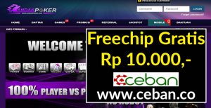 LANDAKPOKER – FREECHIP GRATIS TANPA DEPOSIT RP 10.000