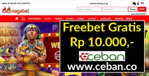 QQNAGABET – FREEBET GRATIS TANPA DEPOSIT RP 10.000