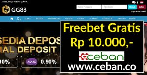 GG88 – FREEBET GRATIS TANPA DEPOSIT RP 10.000