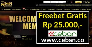 K9WIN – FREEBET GRATIS TANPA DEPOSIT RP 25.000