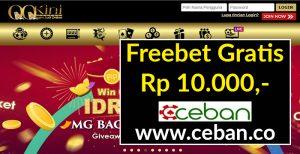 QQKINI – FREEBET SLOT GRATIS RP 10.000