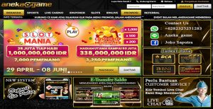 ANEKAGAGAME – SITUS JUDI SLOT ONLINE TERPERCAYA ( BONUS DEPOSIT HARIAN 10%)