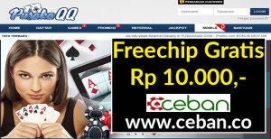 PUSAKAQQ – FREECHIP GRATIS TANPA DEPOSIT RP 10.000