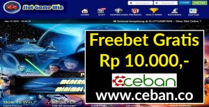 SLOTGAMEWIN – FREEBET GRATIS TANPA DEPOSIT RP 10.000