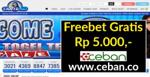 TANTE4D – FREEBET GRATIS TANPA DEPOSIT RP 5.000