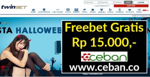 TWINBET – FREEBET SLOT GRATIS TANPA DEPOSIT RP 15.000