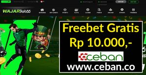 WAJARBET66 – FREEBET SLOT GRATIS TANPA DEPOSIT RP 10.000