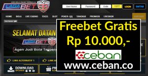 LAGABET88 – FREEBET GRATIS TANPA DEPOSIT RP 10.000