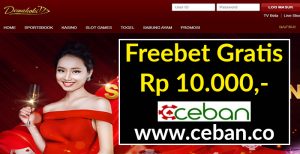 DEWAHOKI777 – FREEBET GRATS TANPA DEPOSIT RP 10.000