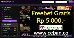 MARKETANGKA – FREEBET GRATIS TANPA DEPOSIT RP 5.000