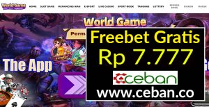 WG808 – FREEBET GRATIS TANPA DEPOSIT RP 7.777