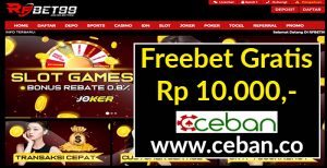 RFBET99 – FREEBET GRATIS TANPA DEPOSIT RP 10.000