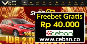 VOBBET – FREEBET GRATIS TANPA DEPOSIT RP 40.000