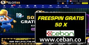 PSLOT88 – DAPATKAN FREE SPIN 50 X GRATIS TANPA DEPOSIT!!