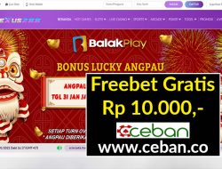 LEXUS288 – FREEBET GRATIS TANPA DEPOSIT RP 20.000