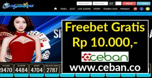 SKYSTAR888 – FREEBET GRATIS TANPA DEPOSIT RP 10.000