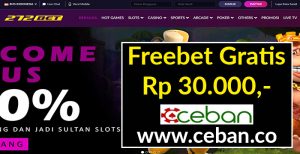 272BET – FREEBET GRATIS TANPA DEPOSIT RP 30.000