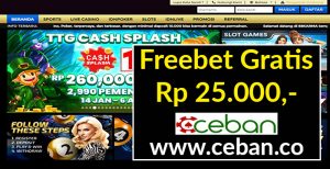 88KARMA – FREEBET GRATIS TANPA DEPOSIT RP 15.000 & RP 25.000