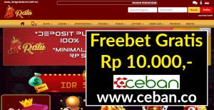 88RATU – FREEBET GRATIS TANPA DEPOSIT RP 10.000