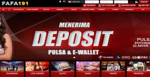 FAFA191 – SITUS JUDI SLOT TERPERCAYA BONUS 150% CLAIM LSG DIDEPAN