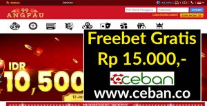 99ANGPAU – FREEBET GRATIS TANPA DEPOSIT RP 15.000