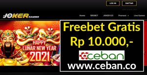 AURAJOKER123 – FREEBET GRATIS TANPA DEPOSIT RP 10.000