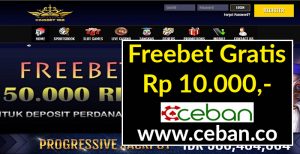 KINGBET188 – FREEBET GRATIS TANPA DEPOSIT RP 10.000