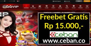 QQVIP303 – FREEBET GRATIS TANPA DEPOSIT RP 15.000