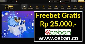 RMK828 – FREEBET GRATIS TANPA DEPOSIT RP 25.000