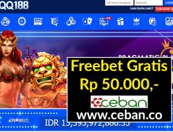 QQ188 – FREEBET GRATIS TANPA DEPOSIT RP 50.000